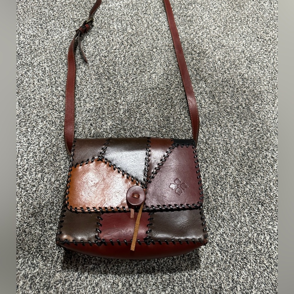 Patricia Nash patchwork leather purse.